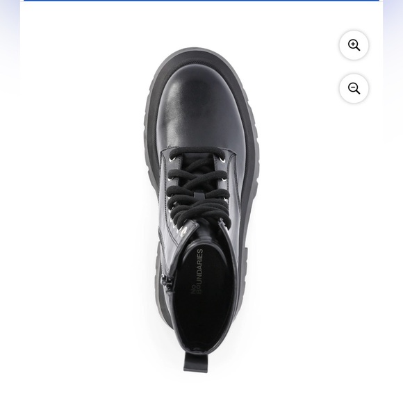 No Boundaries Women's Lug Sole Combat Boots, size 6 - Picture 2 of 6